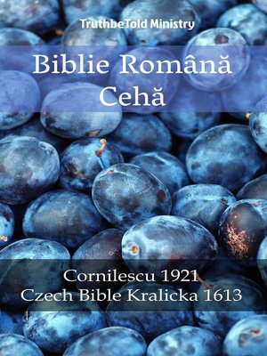 cover image of Biblie Română Cehă